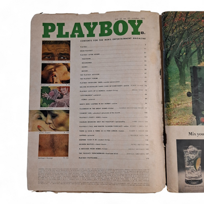 Vintage Playboy Magazine October 1975 - Jill De Vries