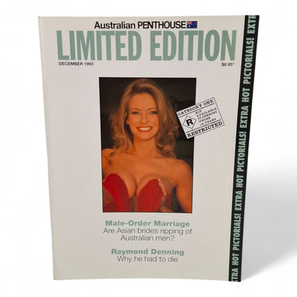 Australian Penthouse Magazine - Limited Edition December 1993 Jane Chambeyron