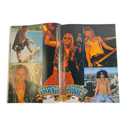 Hot Metal #31 Music Magazine September 1991 Motley Crue / Guns n' Roses