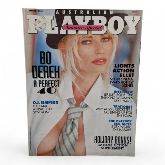 Australian Playboy Magazine January 1995 Summer Special Bo Derek
