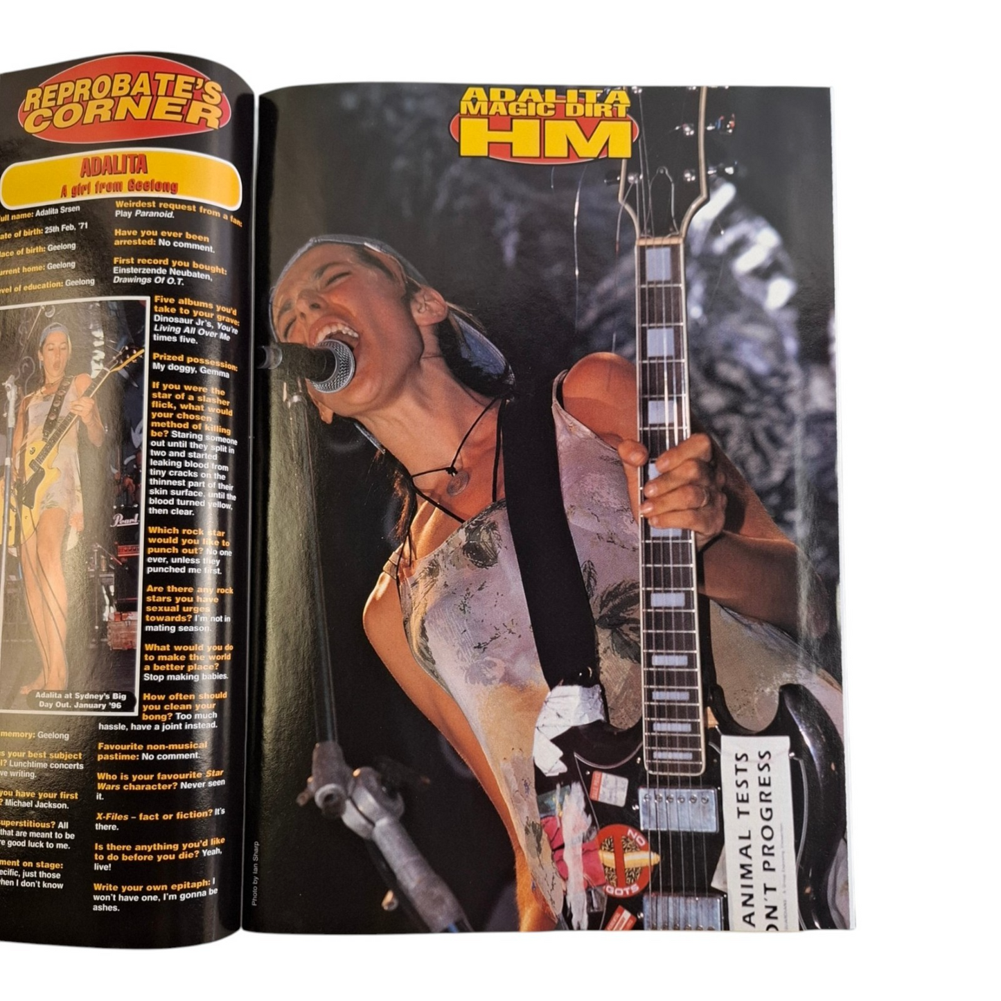 HM Hard Music #91 Music Magazine October 1996 You am I / Pantera