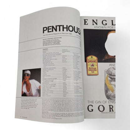 PENTHOUSE U.S Men's Magazine June 1988 Micky Honsa