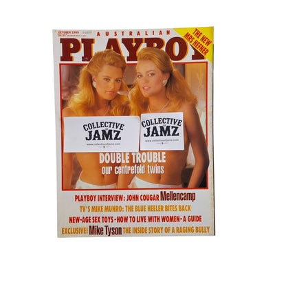Australian Playboy Magazine October 1989 Karin / Mirjam van Breeschooten