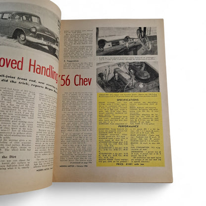 Modern Motor Magazine February 1956 Mercedes-Benz 190SL