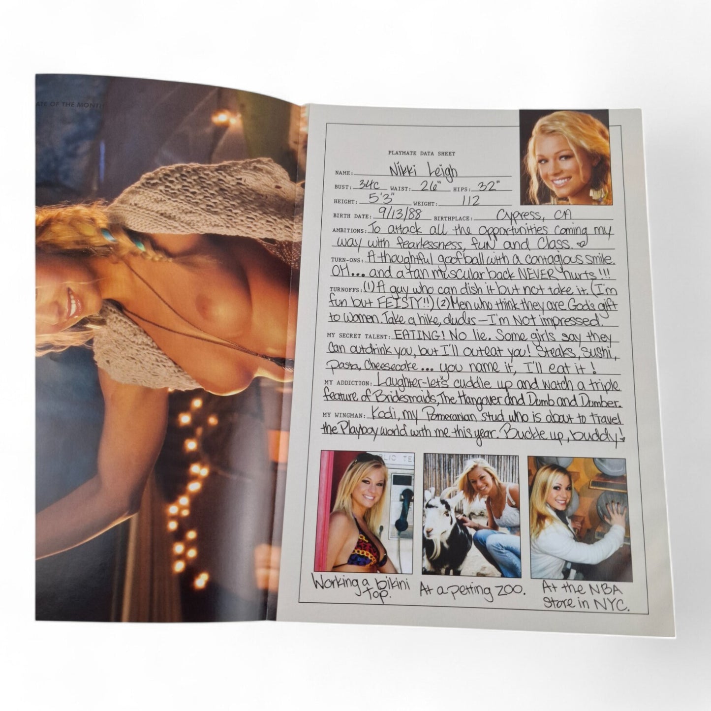 Playboy Magazine May 2012 May Anderson Cover COMPLETE