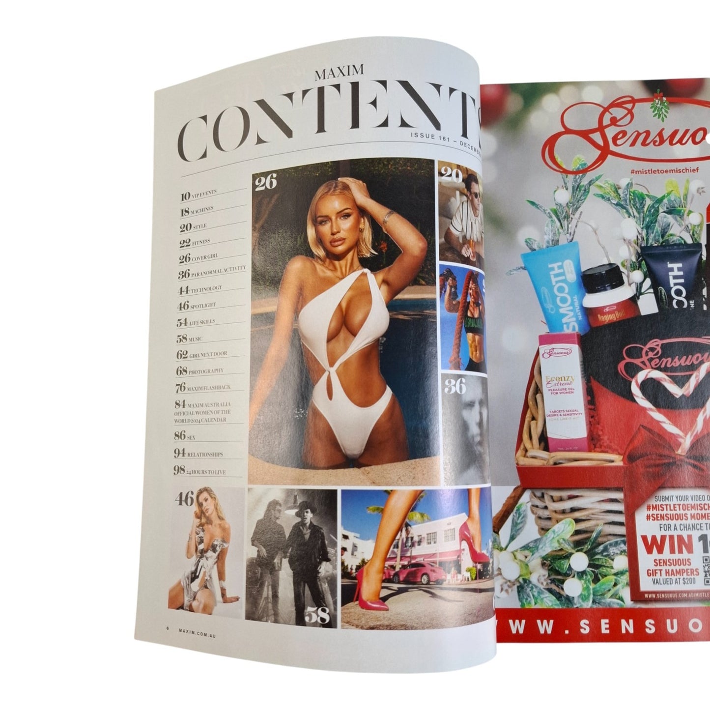 Maxim Magazine Australia Issue #161 December 2024/ JULIA CAVANAGH