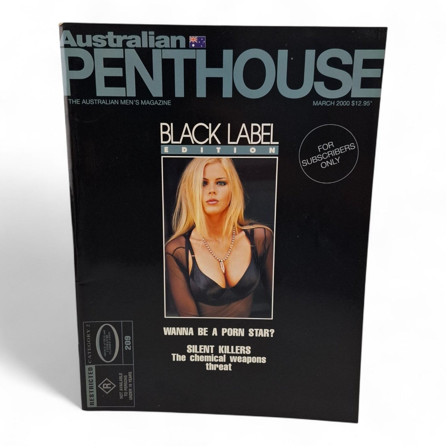 Australian Penthouse Magazine - Black Label March 2000 Shannon Campbell