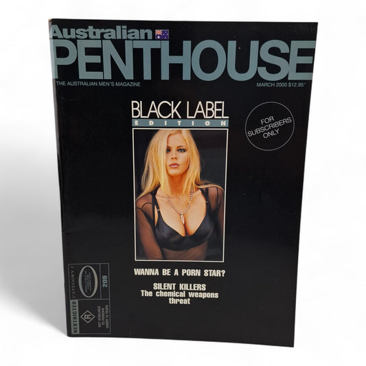 Australian Penthouse Magazine - Black Label March 2000 Shannon Campbell