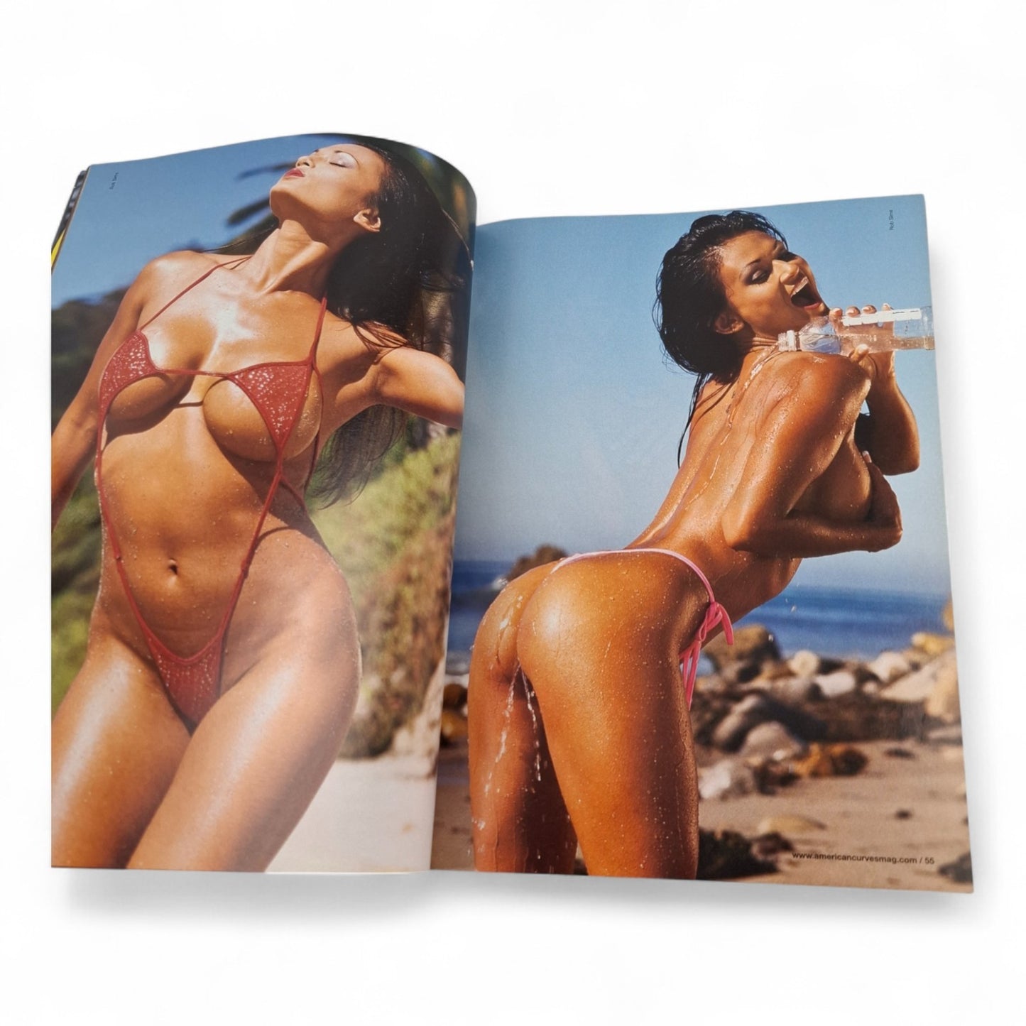 American Curves Magazine Primier Issue # 1 Winter 2002 Brandy Dahl