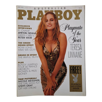 Australian Playboy Magazine June 1991 Teresa Linnane / Julie Clarke