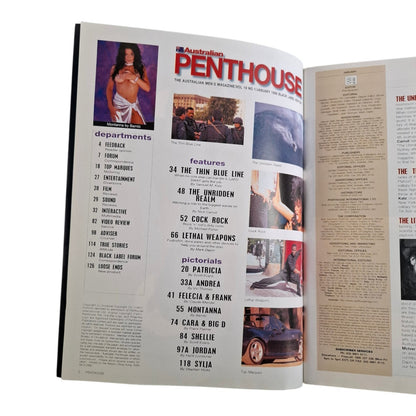 Australian Penthouse Magazine January 1998 Montanna / Andrea Parker