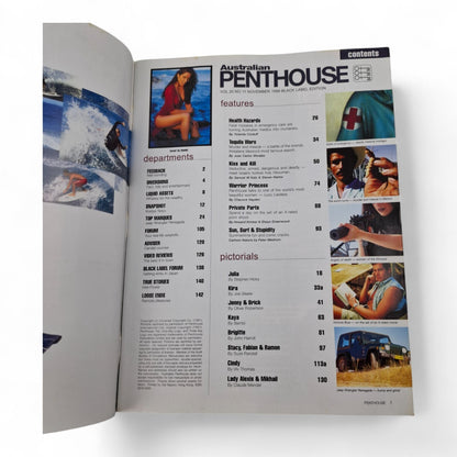 Australian Penthouse Magazine - Black Label November 1999 Complete Playboy
