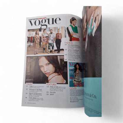Vogue Australia Magazine February 2011 Catherine McNeil EXCELLENT