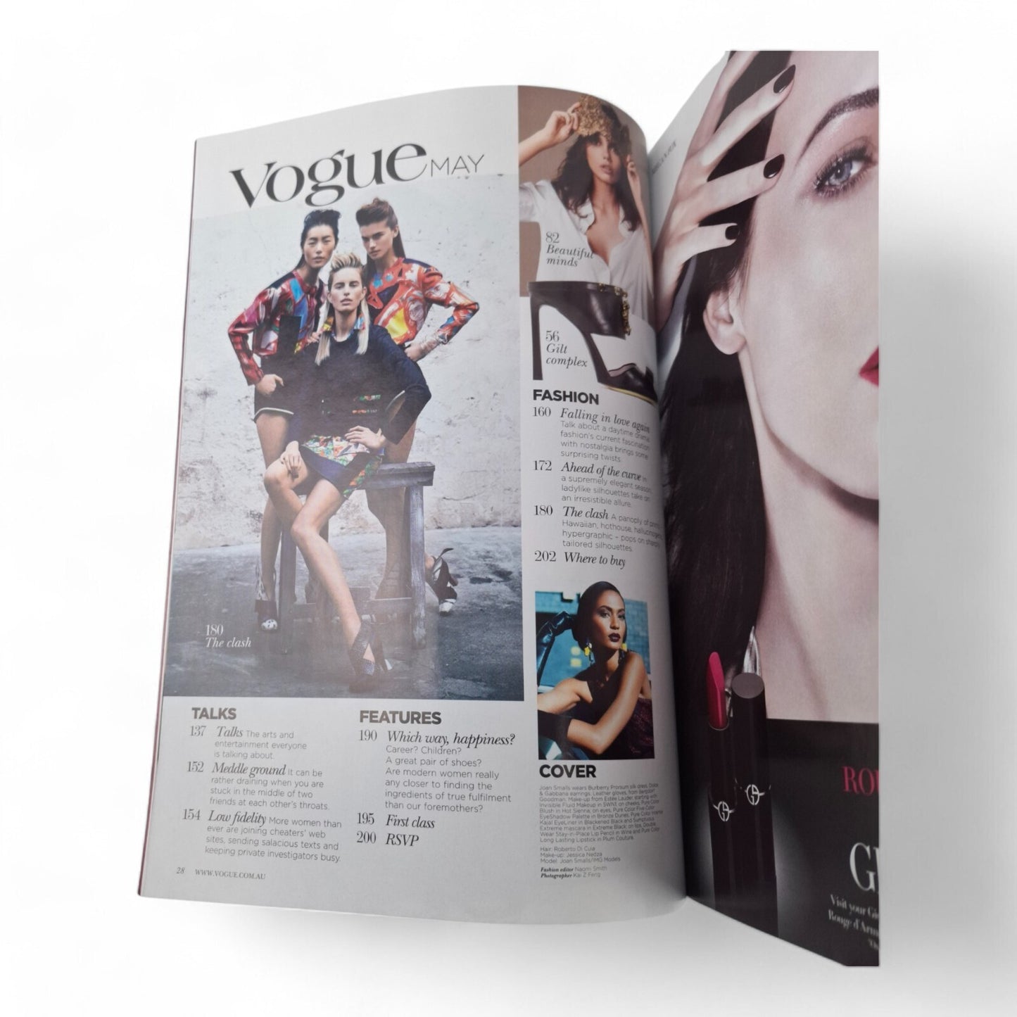 Vogue Australia Magazine May 2012 Joan Smalls