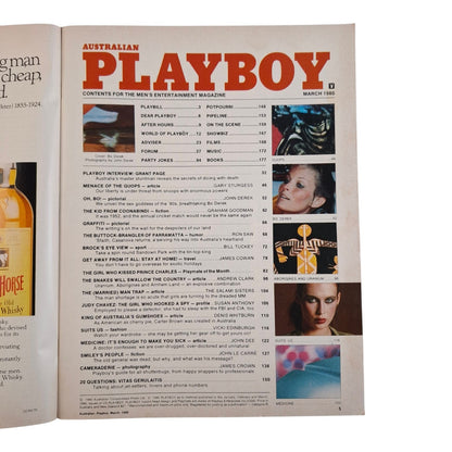 Australian Playboy Magazine March 1980 Bo Derek / Jane Priest
