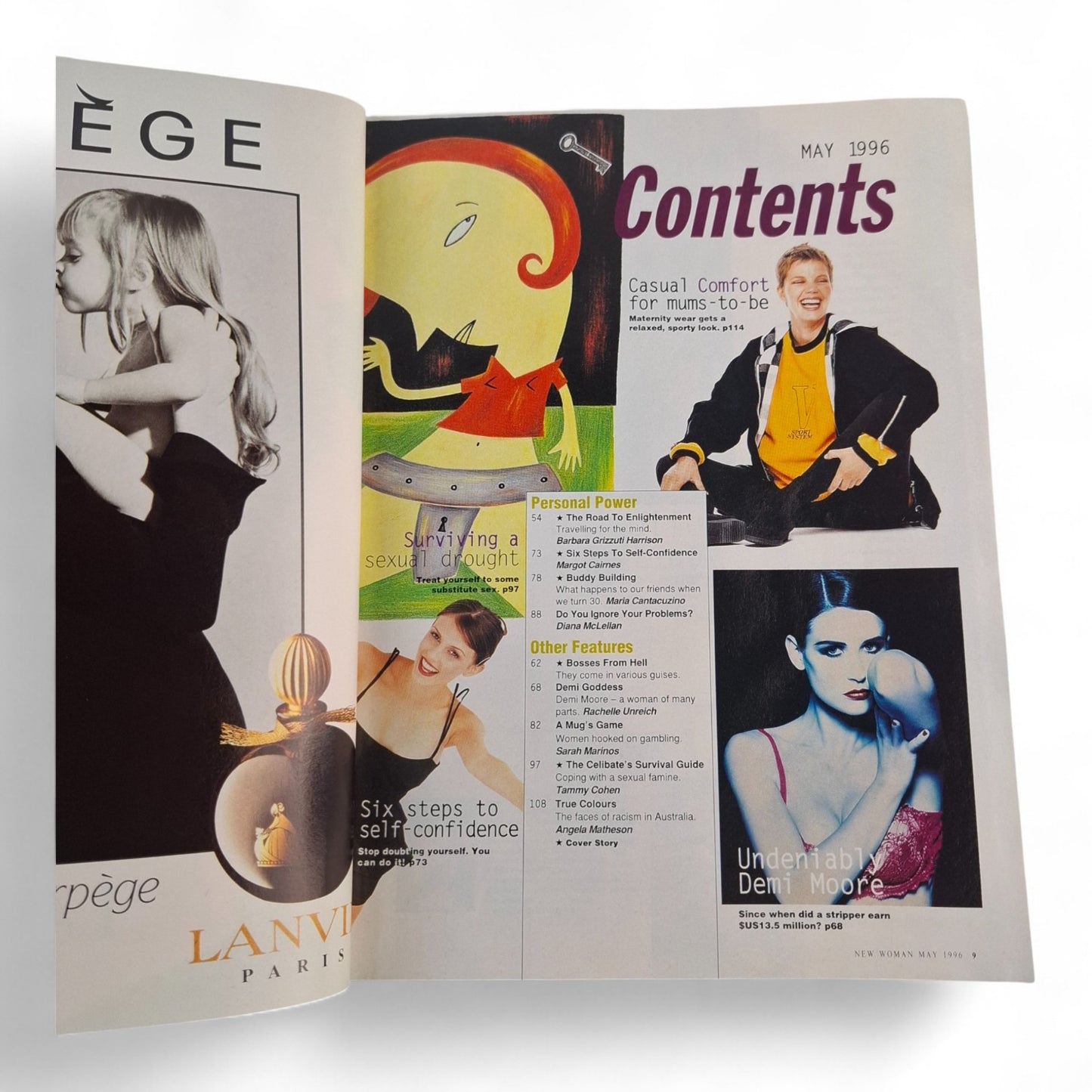 New Woman Magazine May 1996 Michelle Pfeiffer
