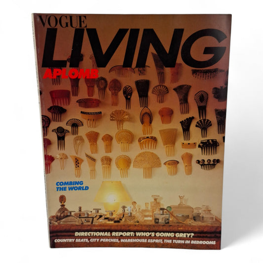 Vintage Vogue Living Australia Magazine - No.8 October 1984
