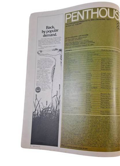 Penthouse Magazine December 1977 Cheryl Rixon