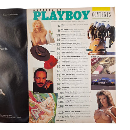 Australian Playboy Magazine September 1990 Rosanna Arquette / Jacqueline Sheen