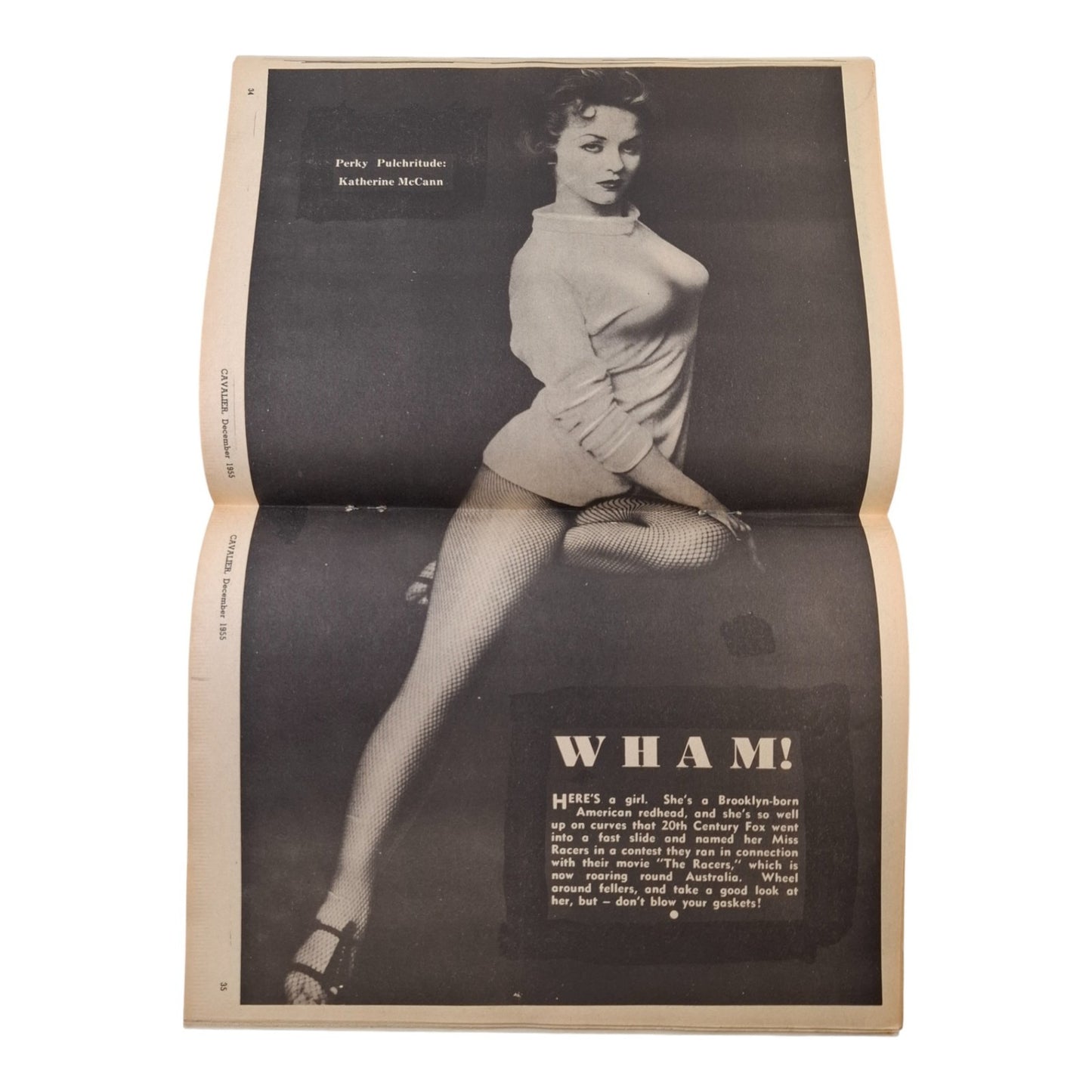 Cavalier Magazine Australia December 1955 Ester Williams / Jane Powell
