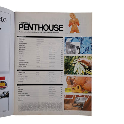 AUSTRALIAN PENTHOUSE Magazine May 1994 Bo Saint / Maria Stokes