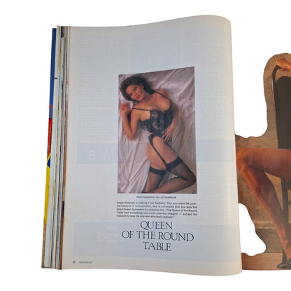 Australian Penthouse Magazine - Black Edition November 1990 Tami Jefferson