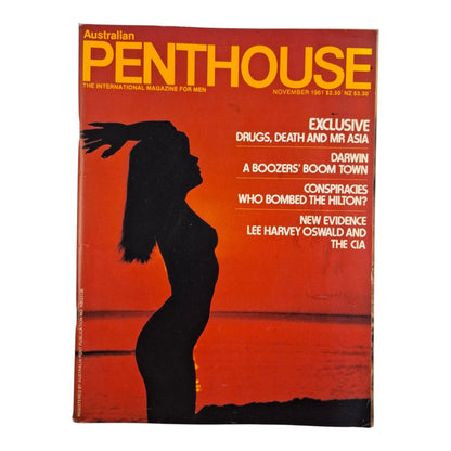 Australian Penthouse Magazine - November 1981 Cynthia Peterson / Lawan Kamnak