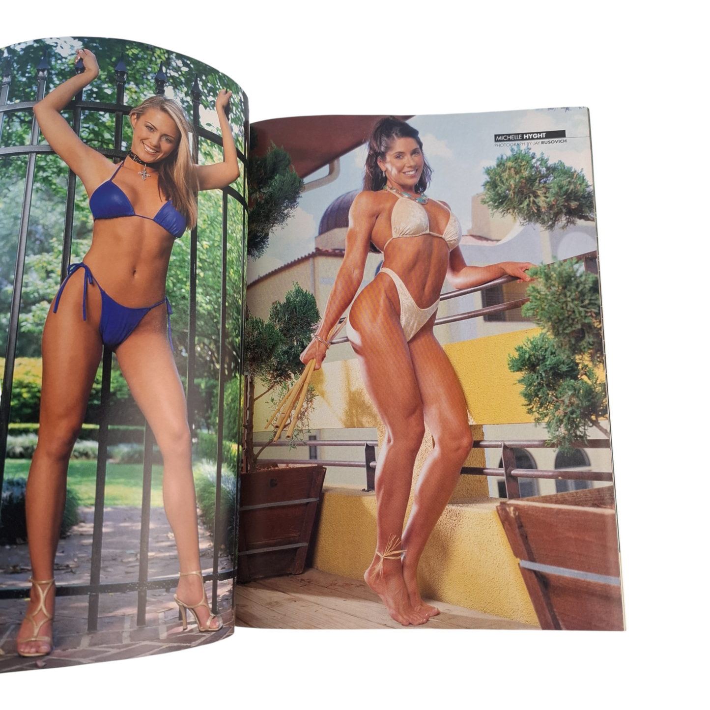Muscle Media Bodybuilding Fitness Magazine Swimsuit Special July 2002