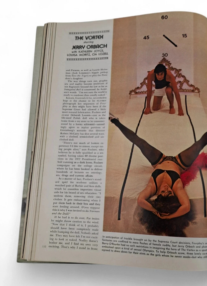 PLAYBOY MAGAZINE April 1974 Carron June Sliger Complete