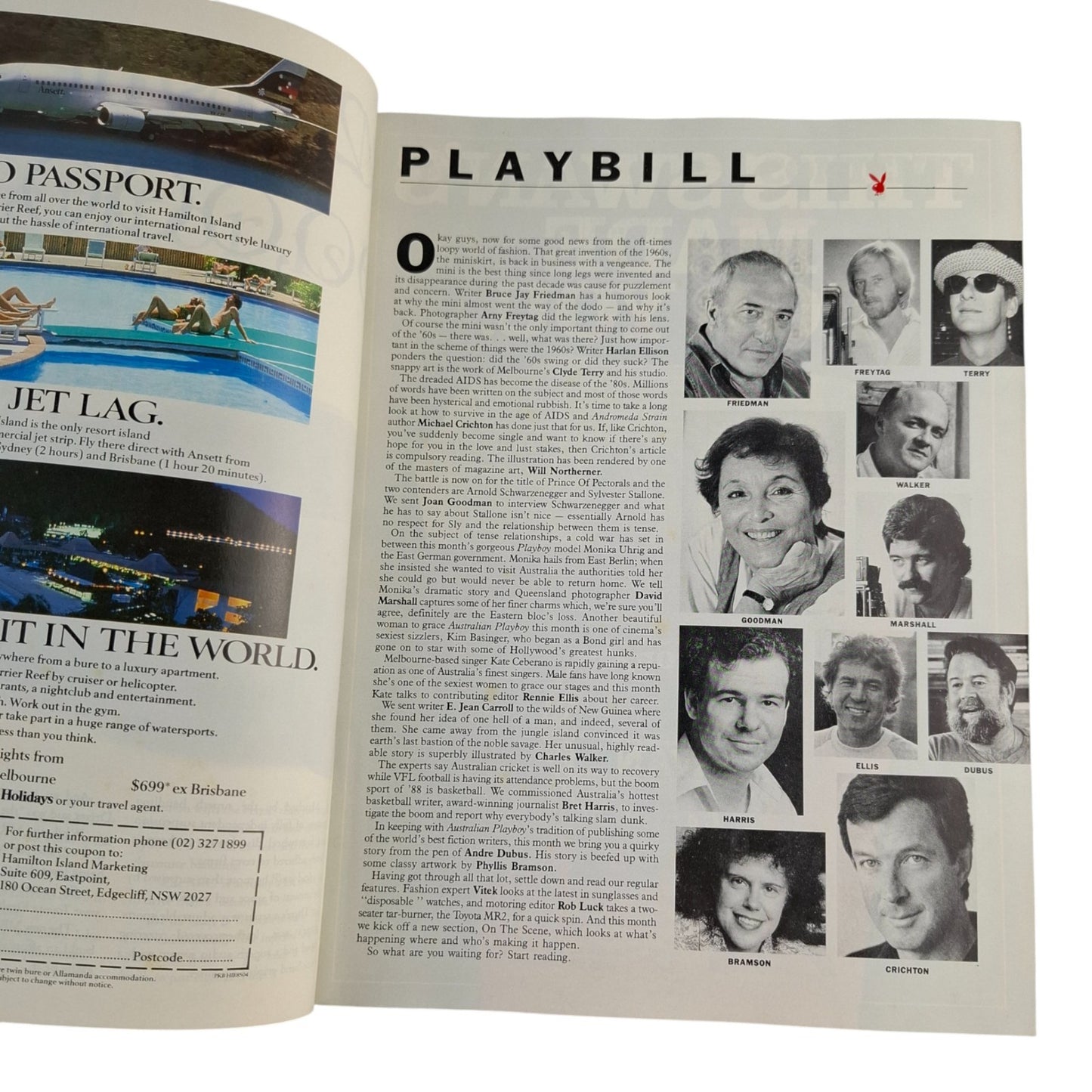 Australian Playboy Magazine February 1988 Kim Basinger