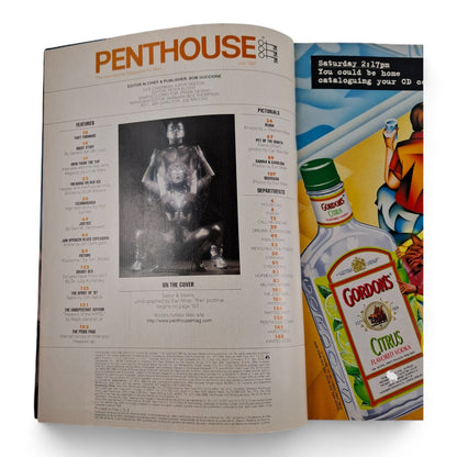 PENTHOUSE U.S - Men's Magazine July 1997 Elena Gilbert