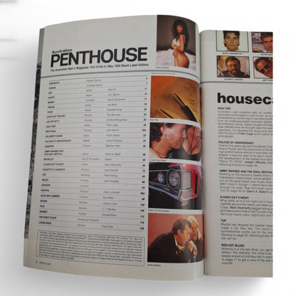 Australian Penthouse Magazine - Black May 1992 Complete Playboy