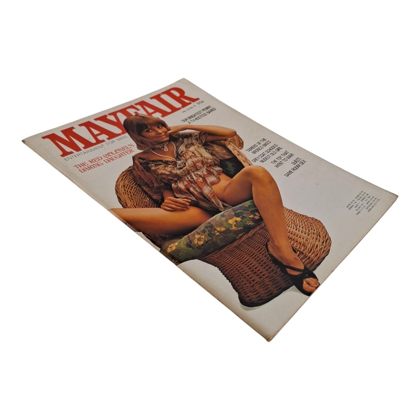 Mayfair Magazine Vol. 10 No. 5 May 1975 Anna Esquivel / Penny Irving
