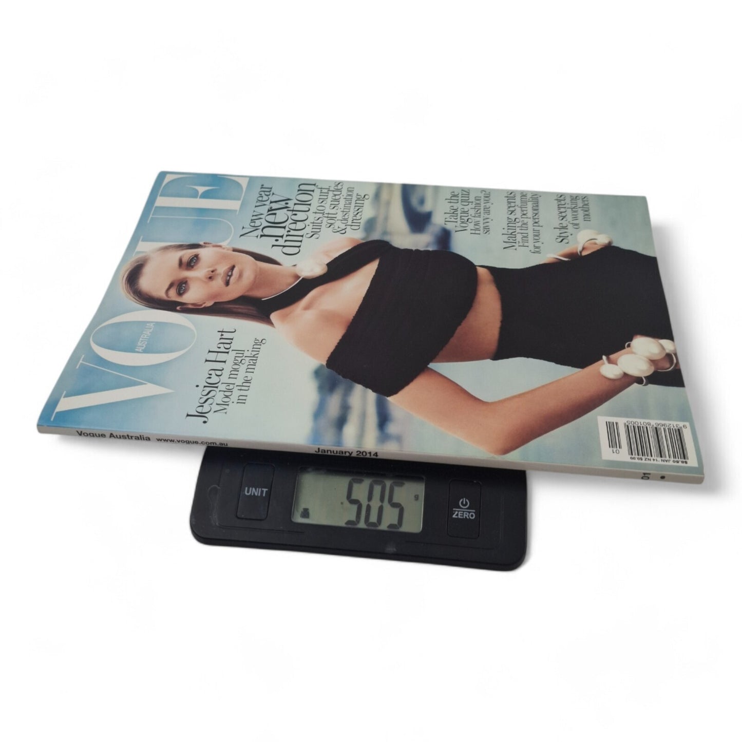 Vogue Australia Magazine January 2014 Jessica Hart Cover EXCELLENT