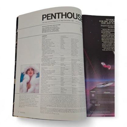 U.S PENTHOUSE Men's Magazine December 1987 Janice Martin