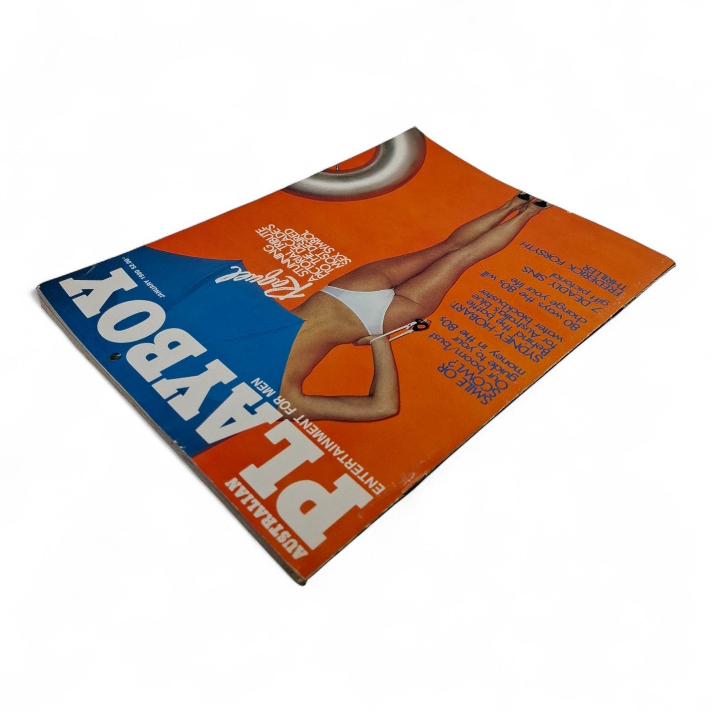 VINTAGE Australian Playboy January 1980  Linda Leftwich + Raquel Welch