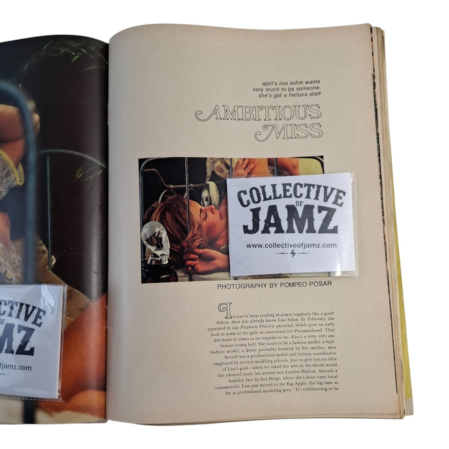 PLAYBOY Magazine April 1977 Lisa Sohm NO C/F