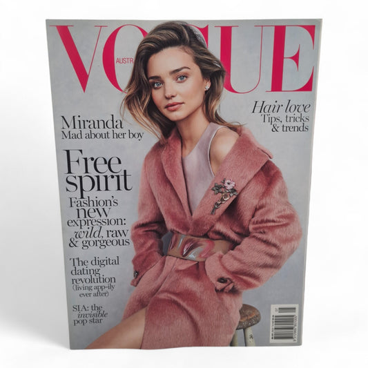 Vogue Australia Magazine July 2014 Miranda Kerr Cover EXCELLENT