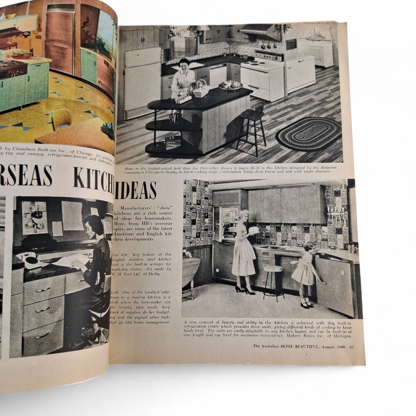 Australian Home Beautiful Magazine - August 1960