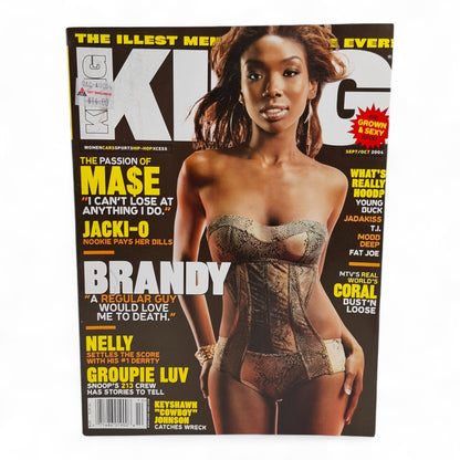 King Magazine September October 2004 Brandy/ Mase