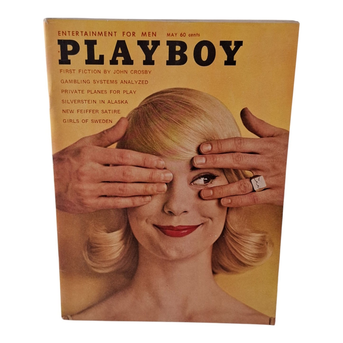 PLAYBOY Magazine May 1961 Judy Newton / Susan Kelly (PAGES MISSING)