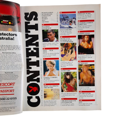 Australian Playboy Magazine August 1986 Lisa Gauci / Michaela Probst