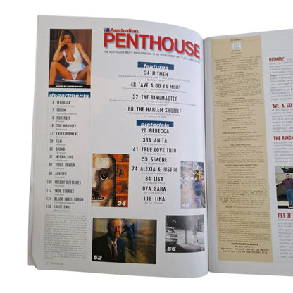 Australian Penthouse Magazine December 1997 Simone Chilcott / Anita Valonse