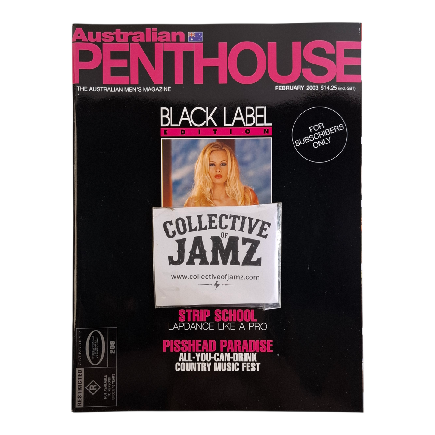 Australian Penthouse Magazine February 2003 Zdenka Podkapova