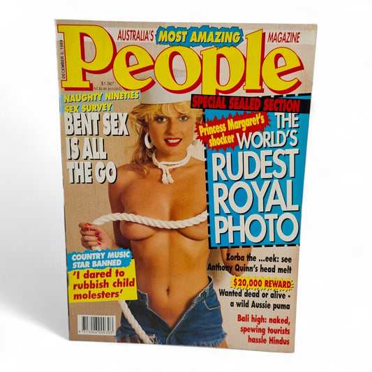 Australian People Magazine December 1989 Alison Brown