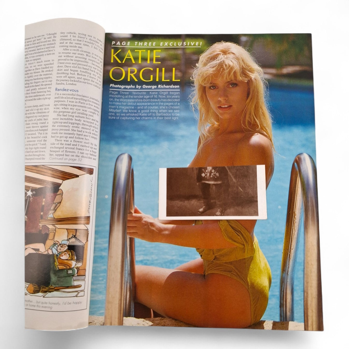 Mayfair Magazine Vol. 26 No. 6 1991 U.K Playboy Katie Orgill