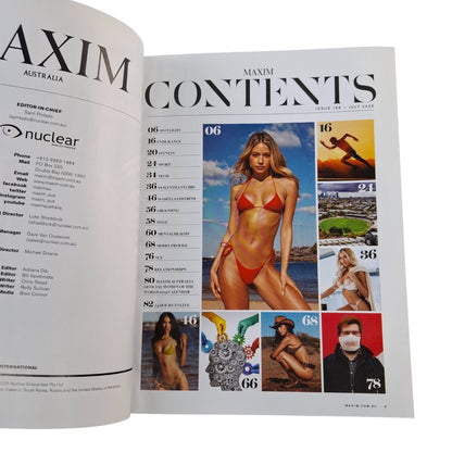 MAXIM Australia Magazine June July 2025 Issue 168 Samantha Sam Stubbs