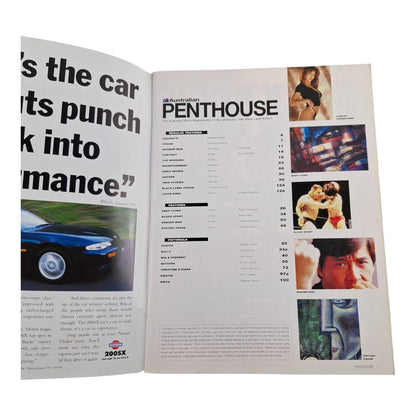 Australian Penthouse Magazine -Black Edition February 1996 Erica Escalera