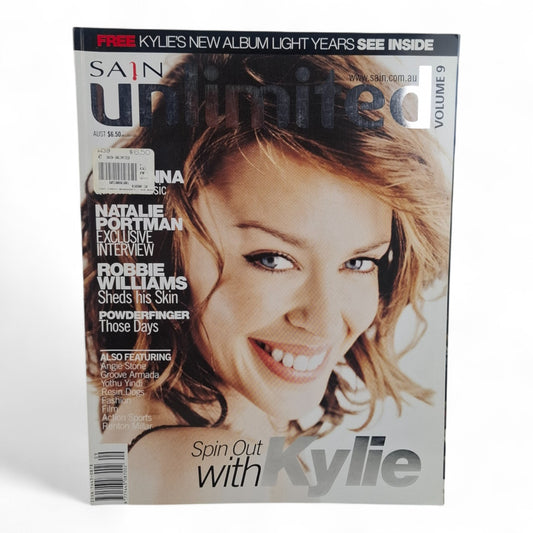 Sain Unlimited Music Magazine 09 2000 Kylie Minogue cover &  Feature Madonna