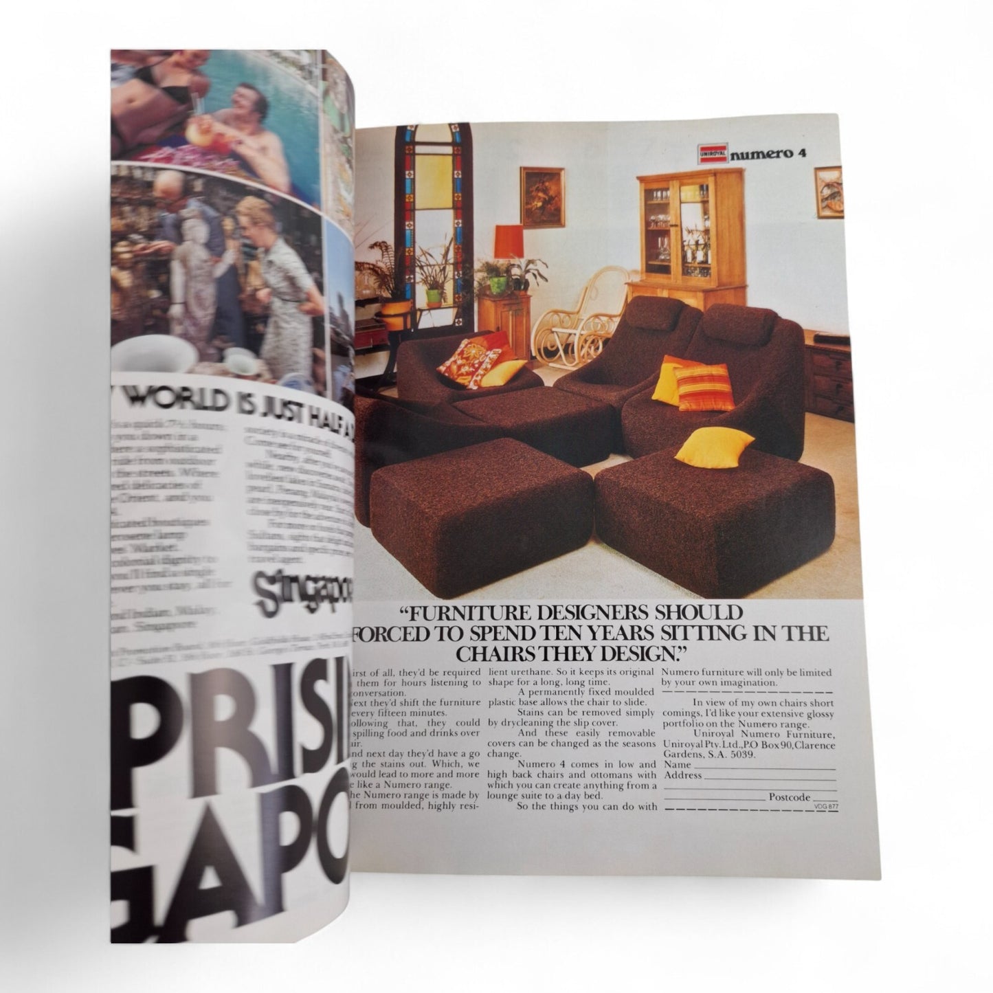 Vintage Vogue Living Australian Magazine - No. 4 1977
